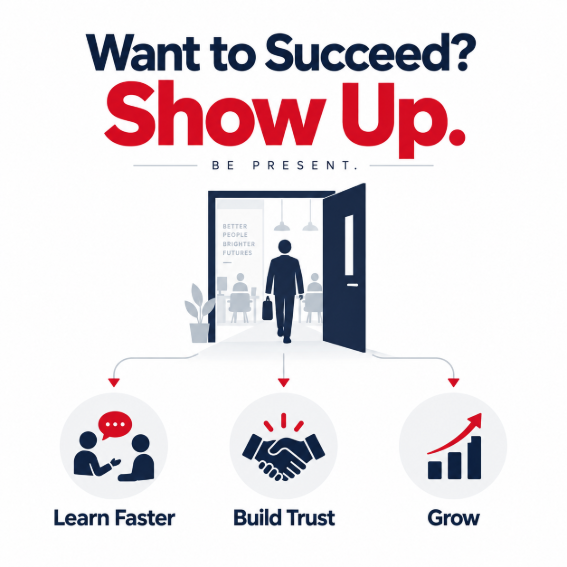 Want to Succeed? Show Up.